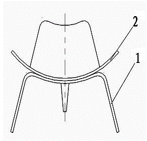 Manufacturing method of bent bamboo furniture and bent bamboo rod pieces