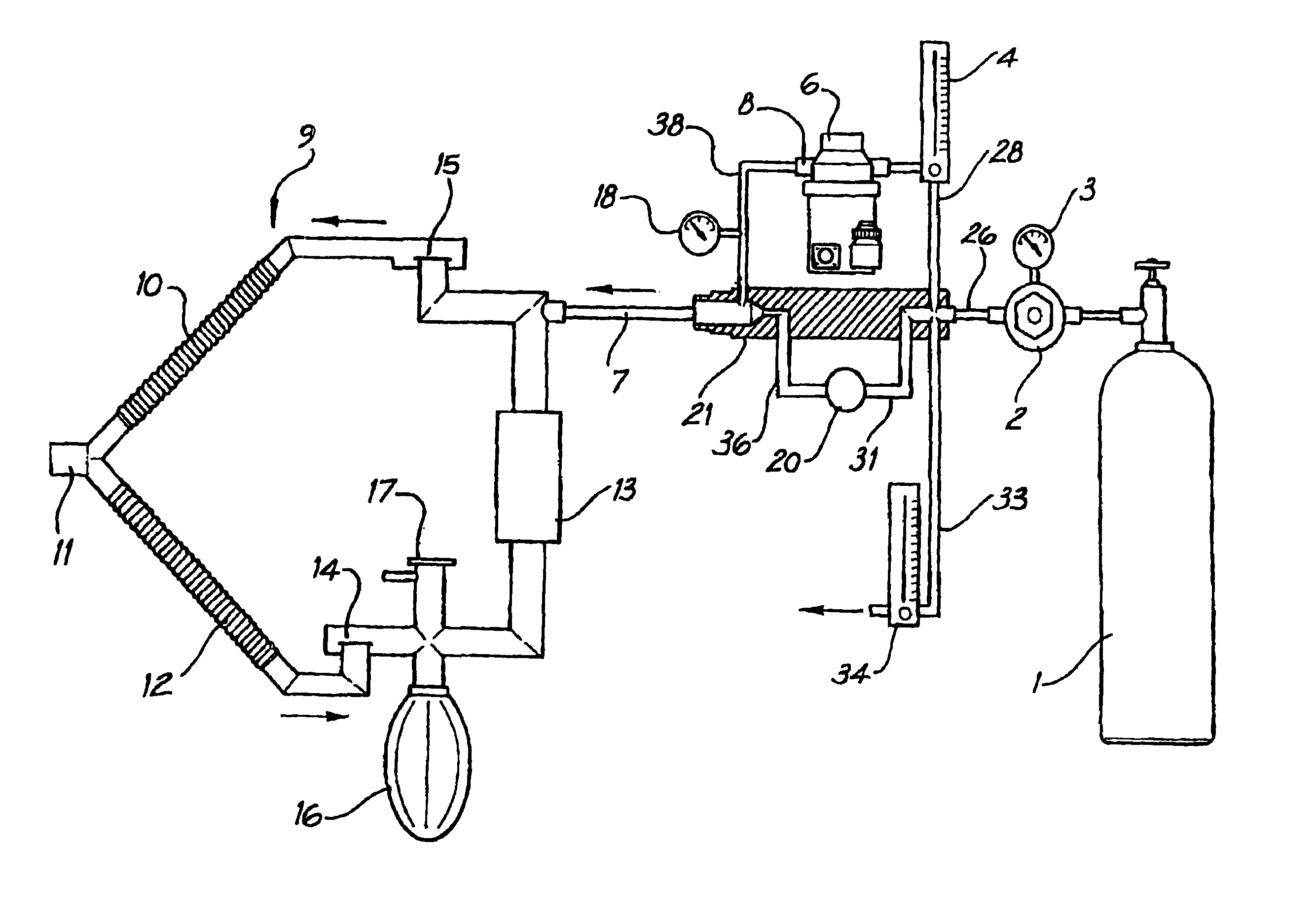 Anaesthetic apparatus