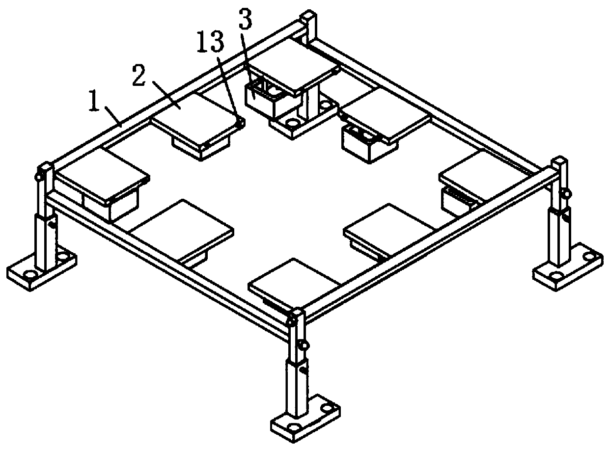 Construction method of a fabricated building mixed tower crane