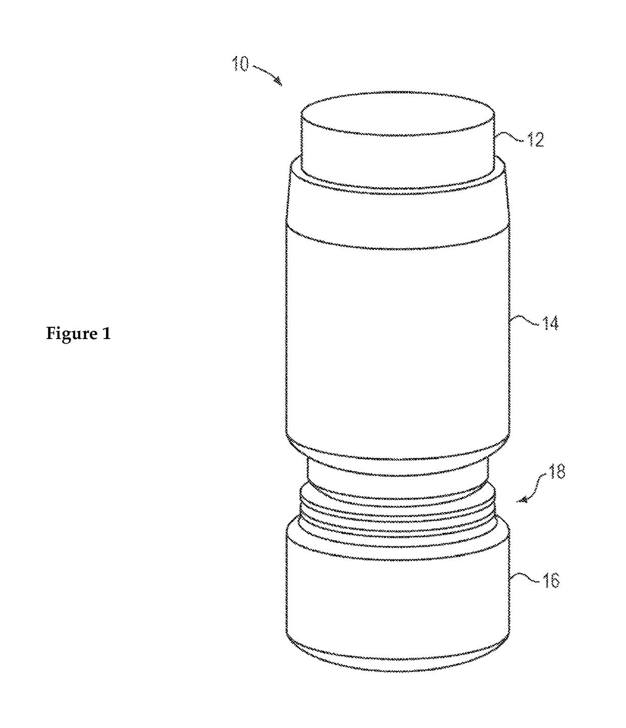 Manually activated flexible reconstituting container