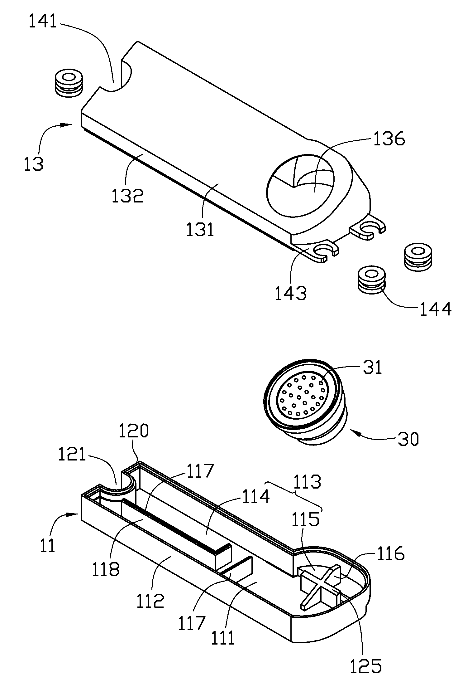 Sound box structure