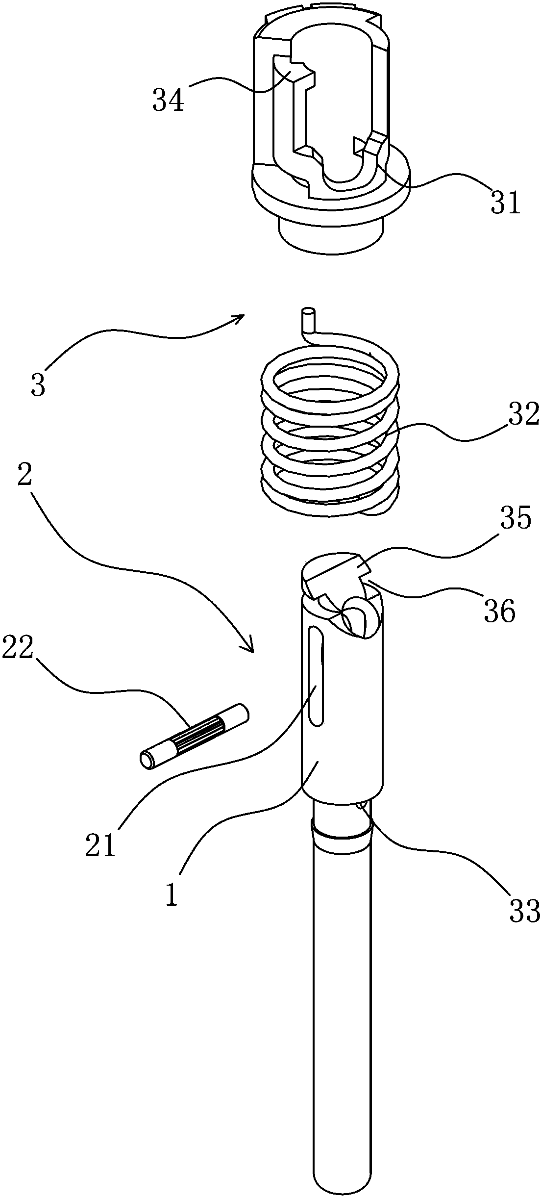 Wiring terminal convenient to disassemble and assemble