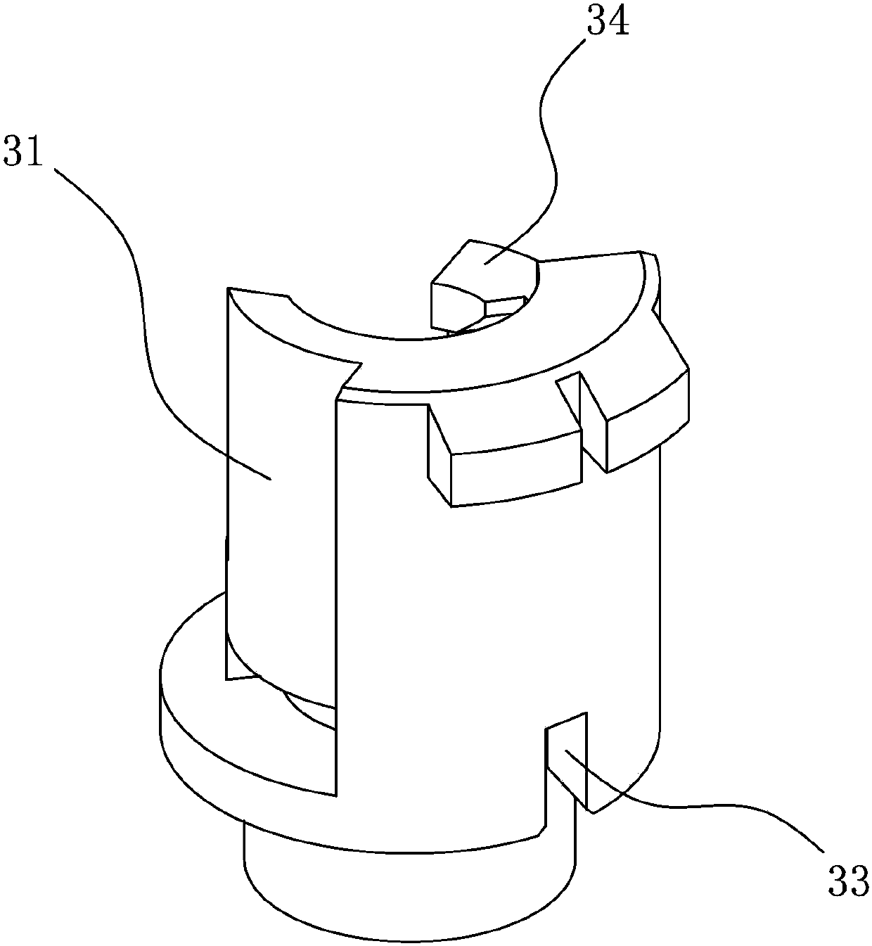 Wiring terminal convenient to disassemble and assemble