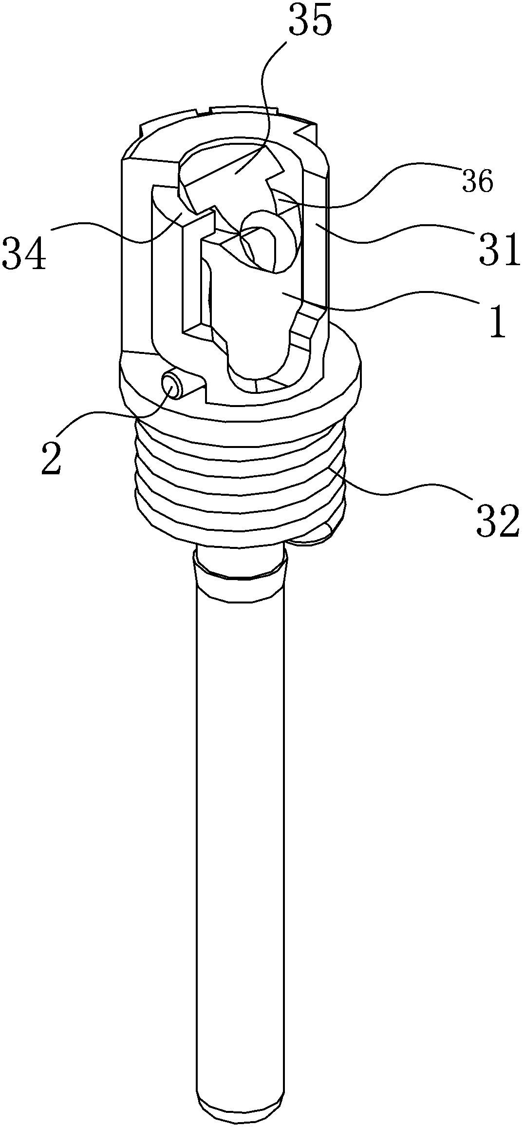 Wiring terminal convenient to disassemble and assemble