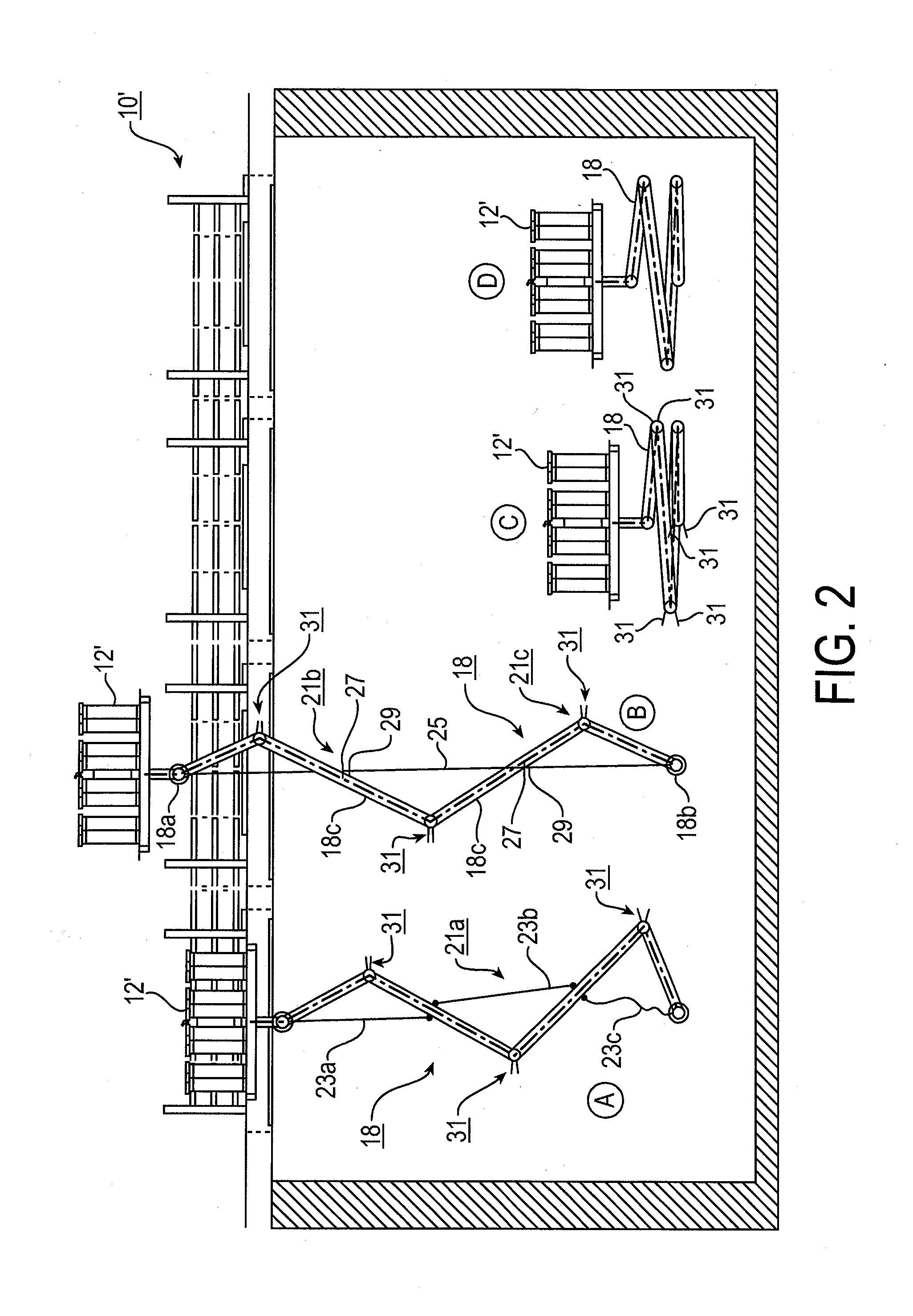 Foldable drain pipe for a decanter in a water treatment system