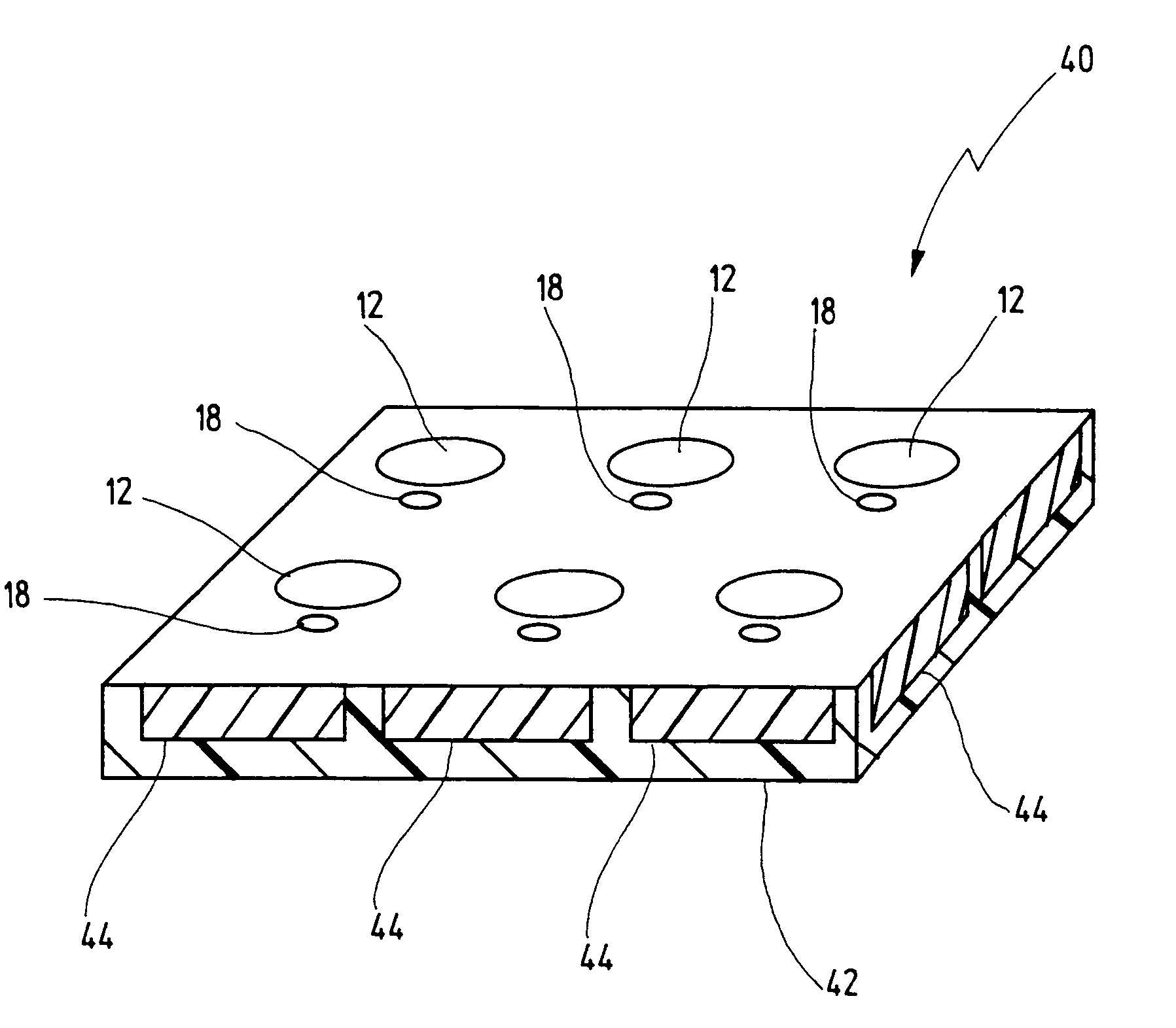 Electrode arrangement for electrical stimulation of biological material, and a multi-electrode array for use in such an electrode arrangement