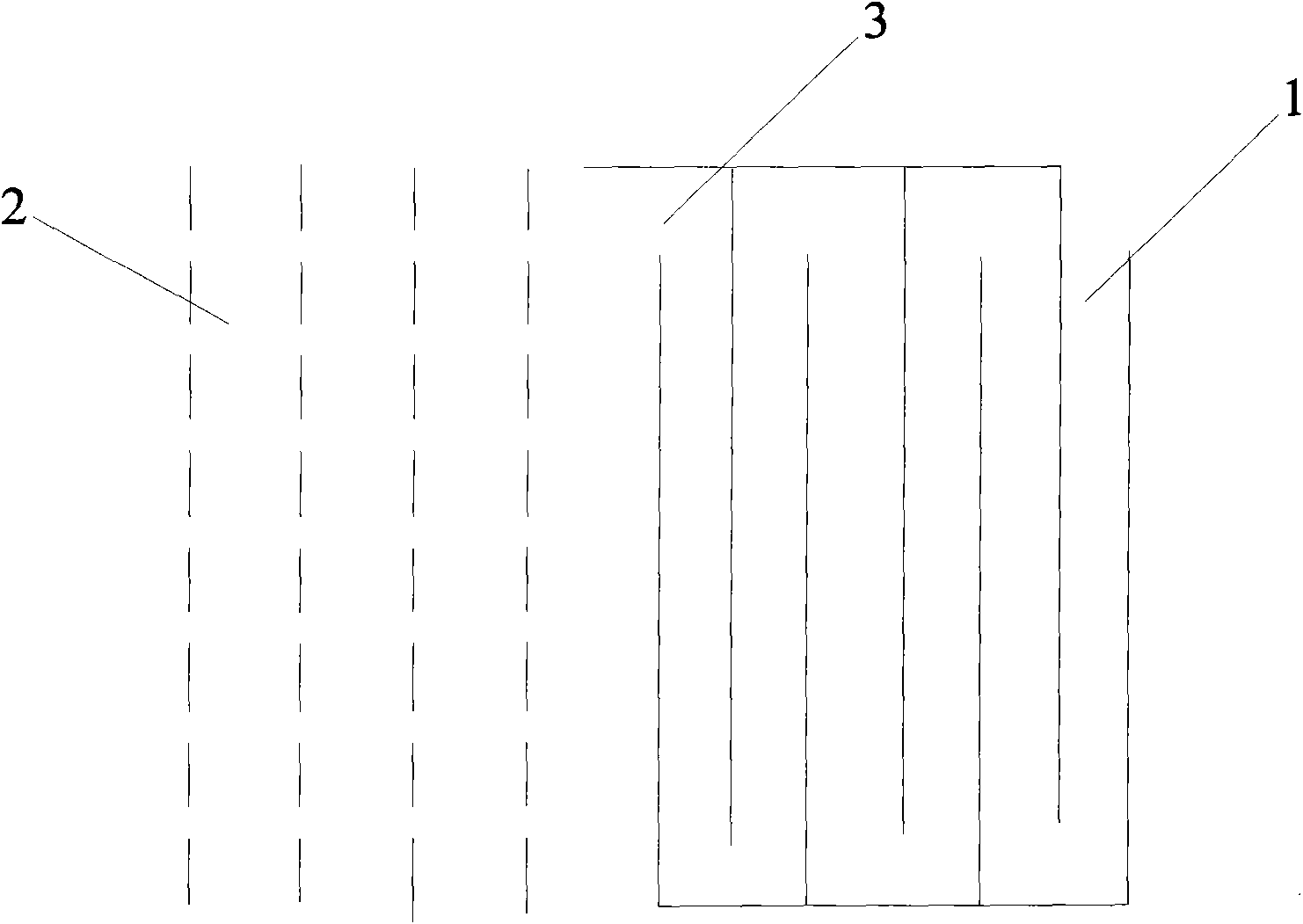 Waiting channel for waiting taxi at airport