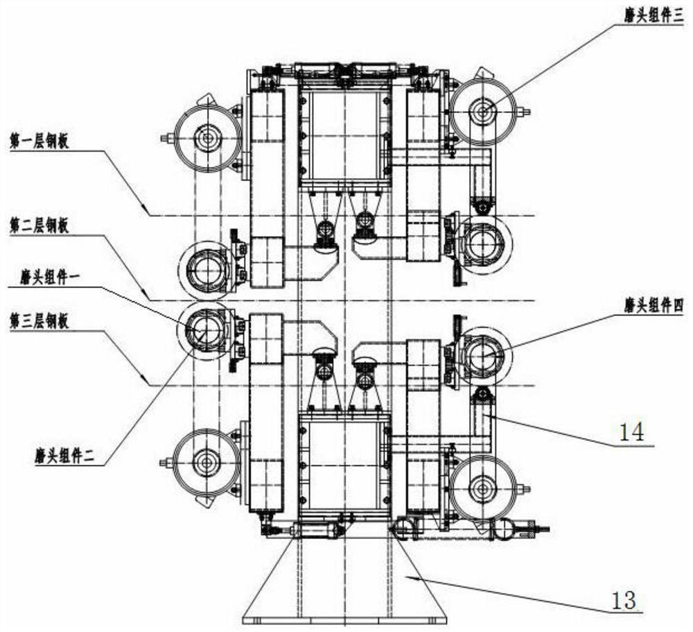 Grinding equipment for plate grinding compounding