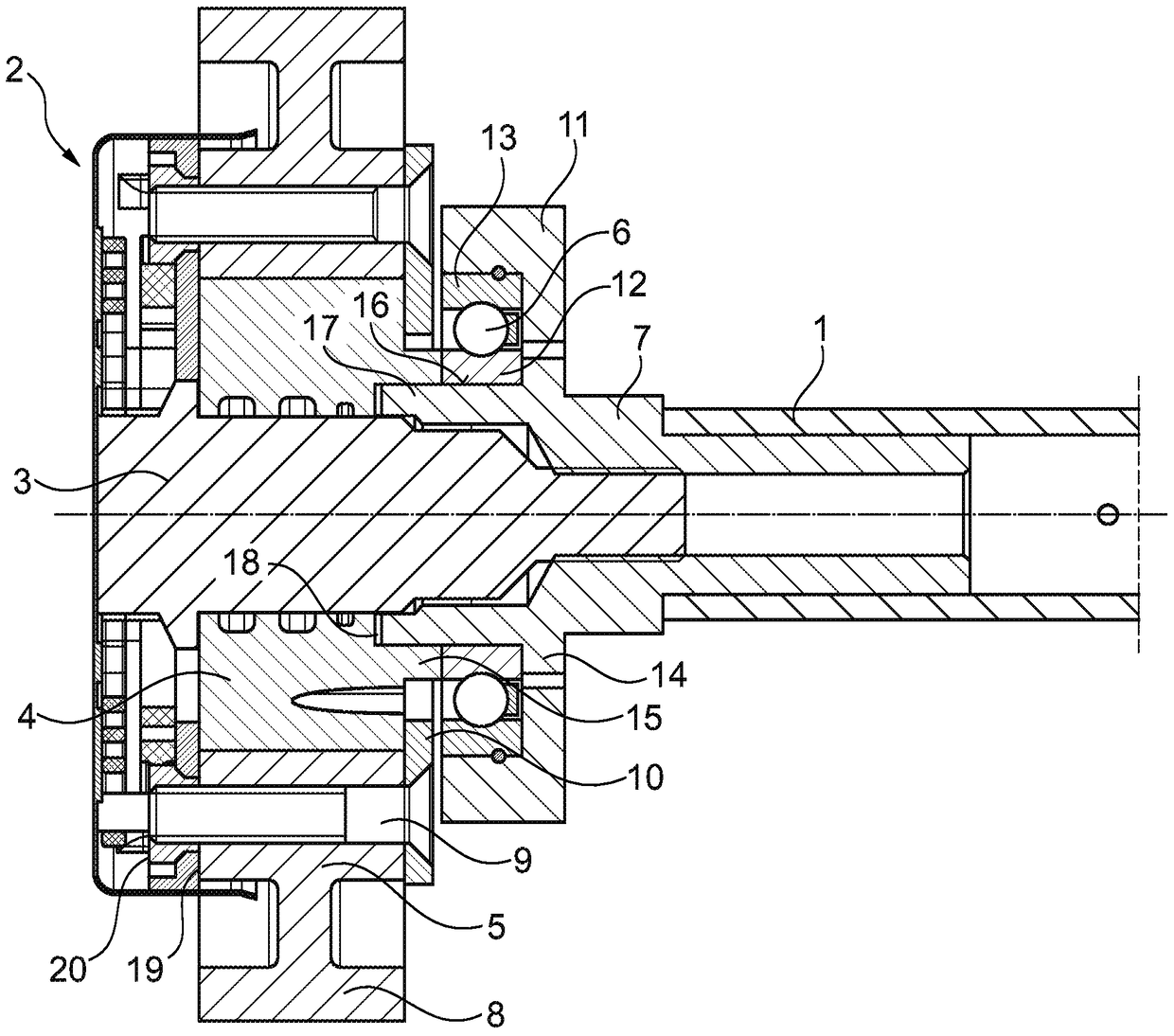 camshaft adjustment device