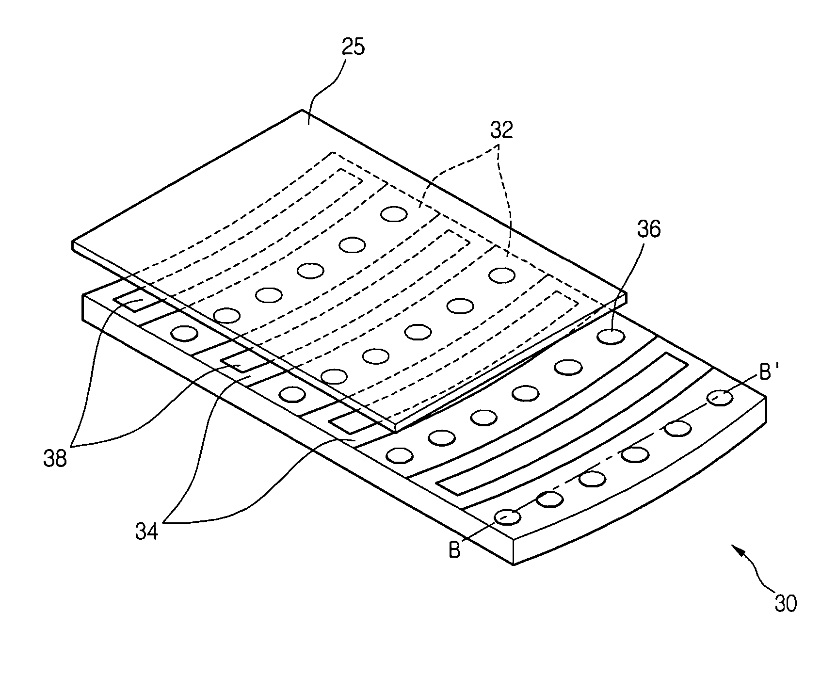 Support platform of non-contact transfer apparatus