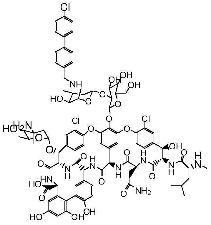 Vancomycin derivatives and preparation and application thereof