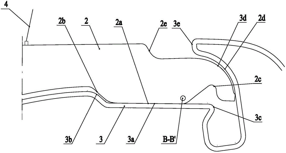 Motor vehicle compartment separating mechanism