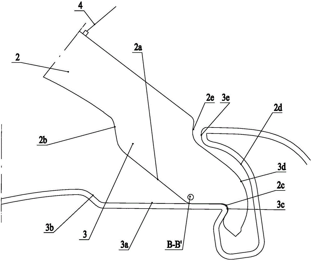 Motor vehicle compartment separating mechanism