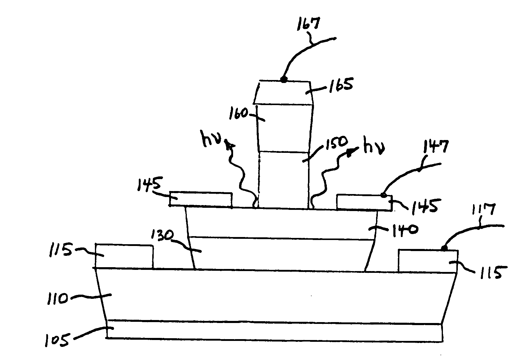 Method for increasing the speed of a light emitting biopolar transistor device