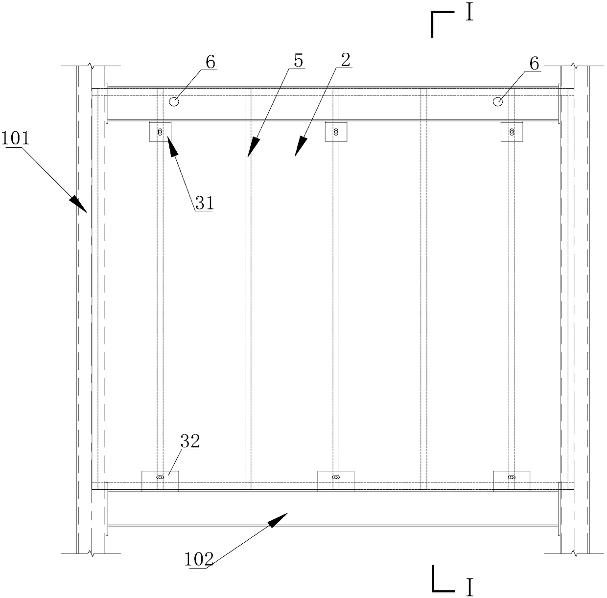 Connecting system between steel frame and prefabricated wall plate and manufacturing method