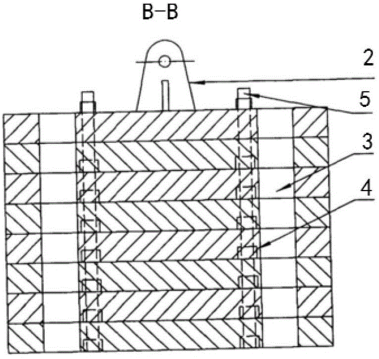 Anti-shear combined rammer