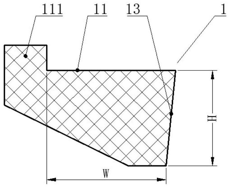 Pipeline interface sealing device and preparation method thereof