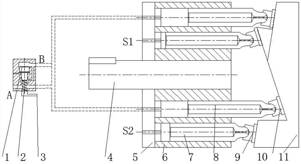 An Adjustable and Balanced Bilateral Drive Axial Piston Motor