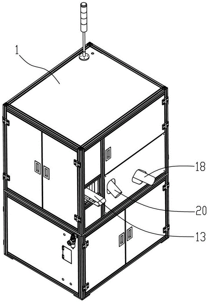 Full-automatic intelligent sheet selection machine for neodymium-iron-boron magnetic workpieces based on machine vision