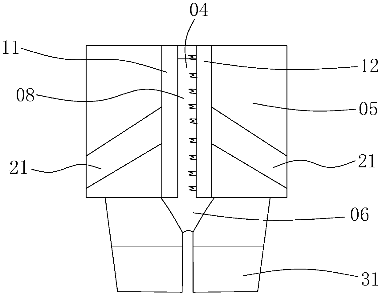 Postpartum thermotherapeutic abdomen-slimming pants with pelvic correction function