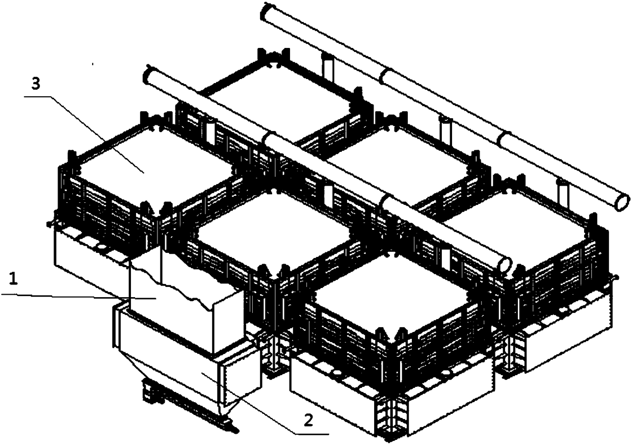 High-temperature, high-pressure, and high-humidity exhaust gas collection device for instant release