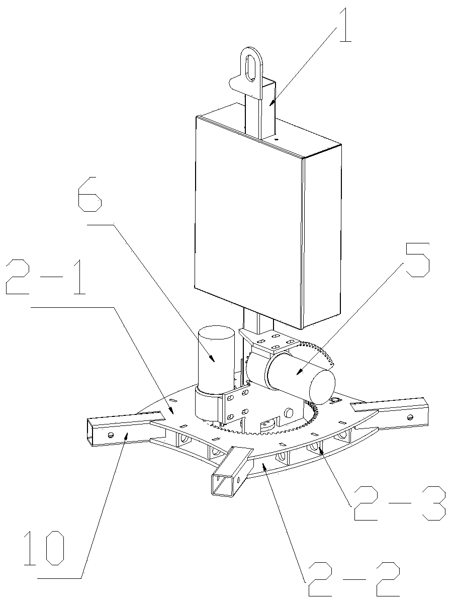 Sucker device capable of rotating around X axis and Y axis