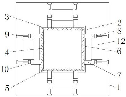 A five-open mold for a semi-solid molding machine