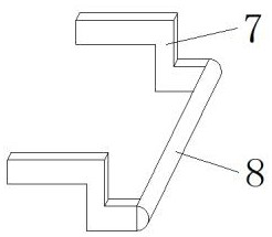 A five-open mold for a semi-solid molding machine