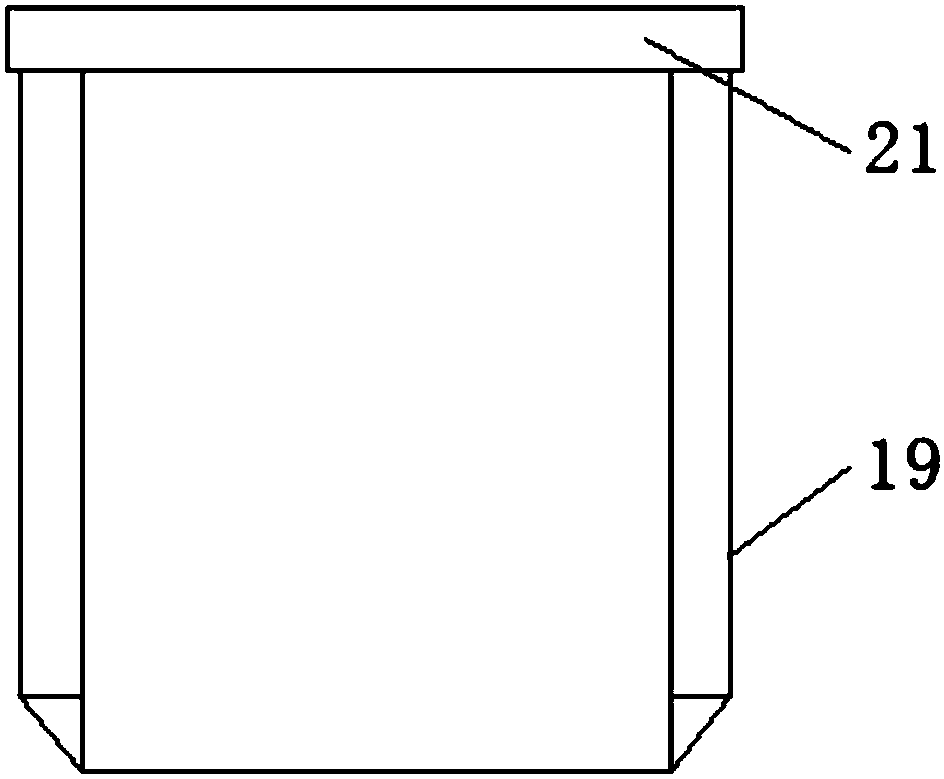 Sand screening device for building equipment