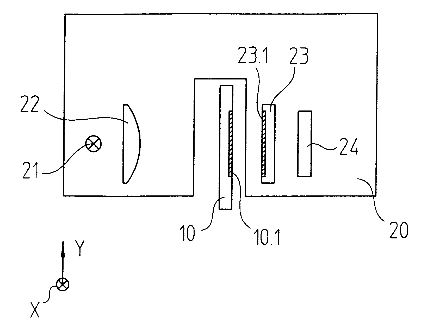 Optical position measuring system