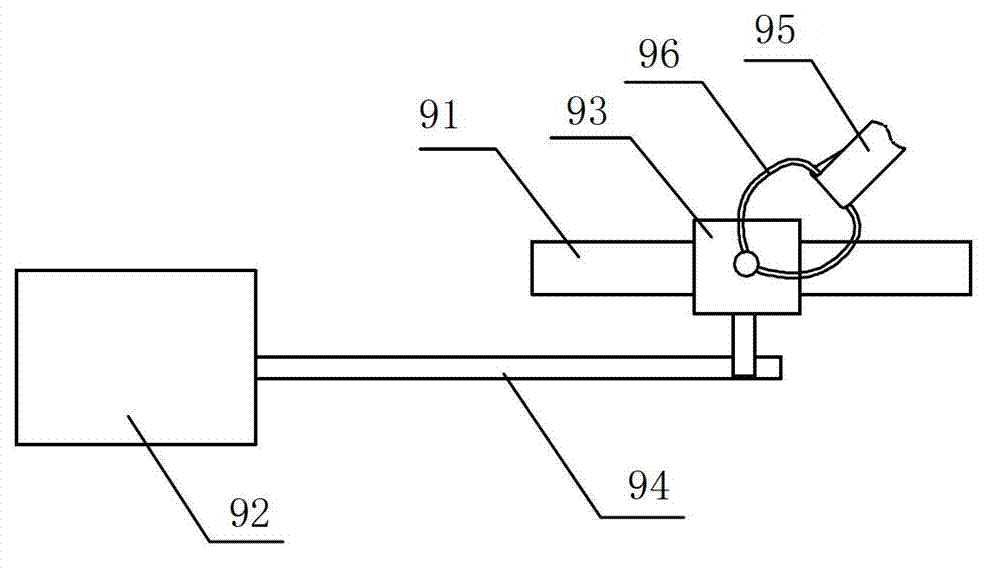 Control system and control method for actively avoiding side collision of automobile