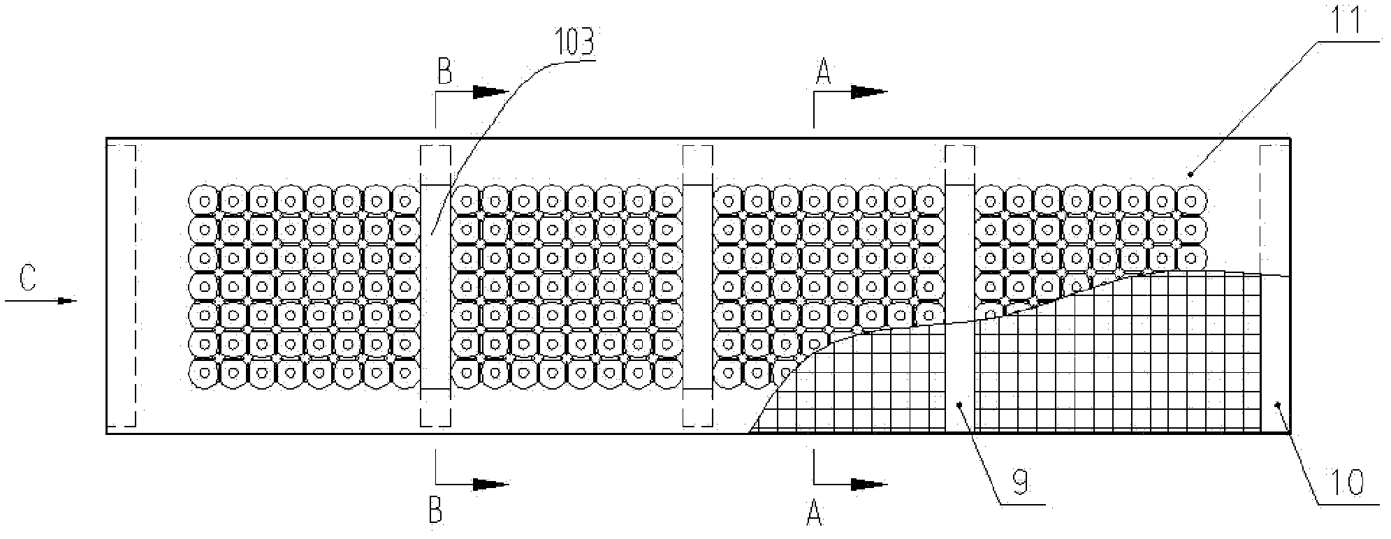 Cup-shaped noise reduction and sound absorption member