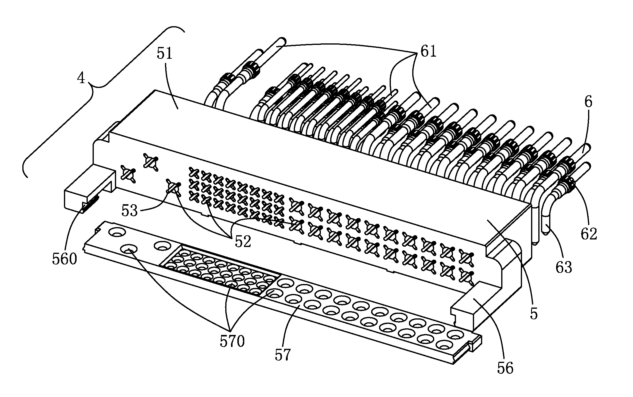 Electrical connector and electrical connector assembly having heat-radiating structures