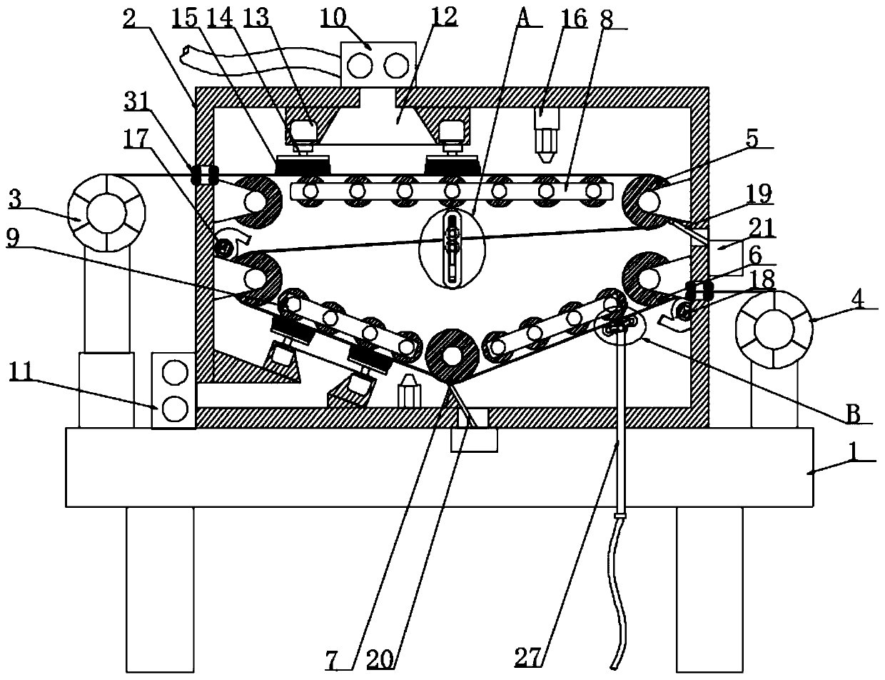 Textile cleaning device