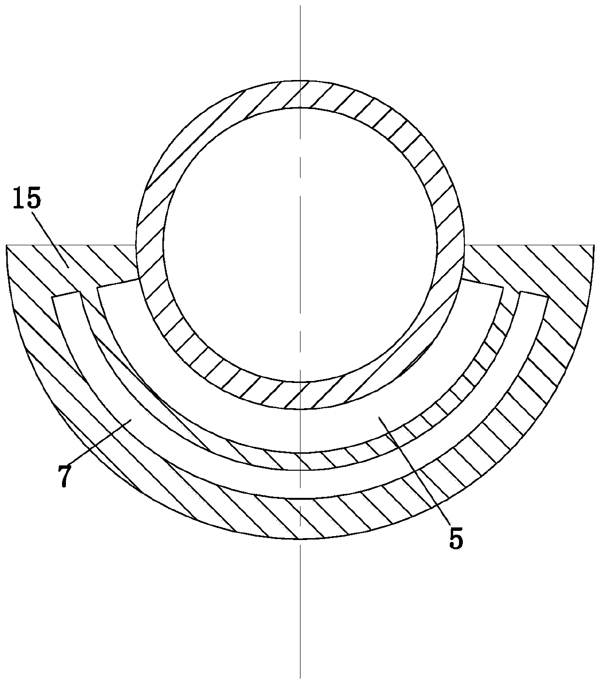 An aluminum profile conveyor