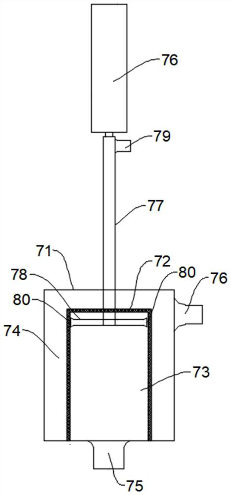 Oil-gas mixed transportation integrated device not prone to blockage