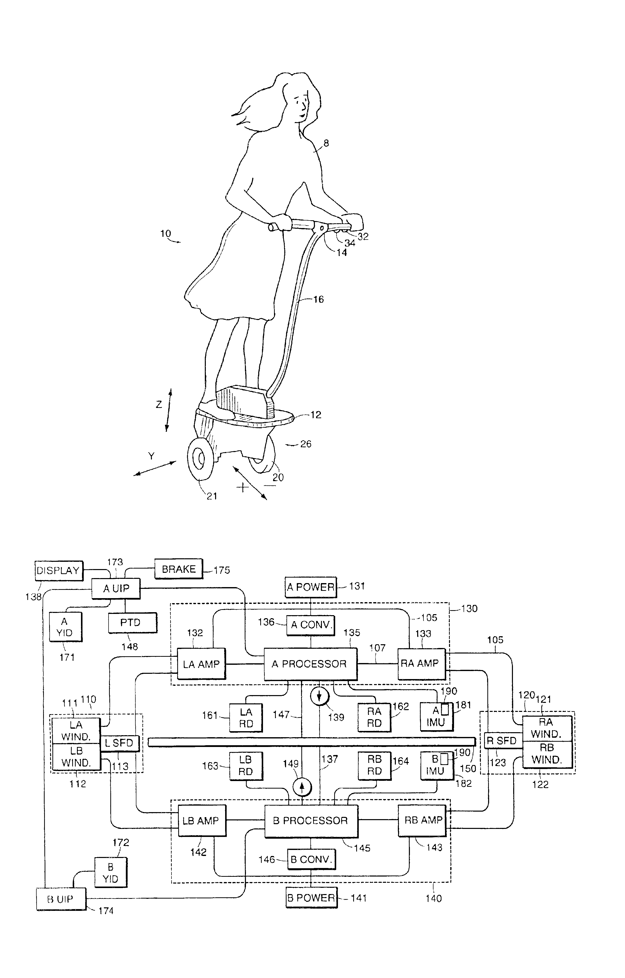 Method and device for battery load sharing