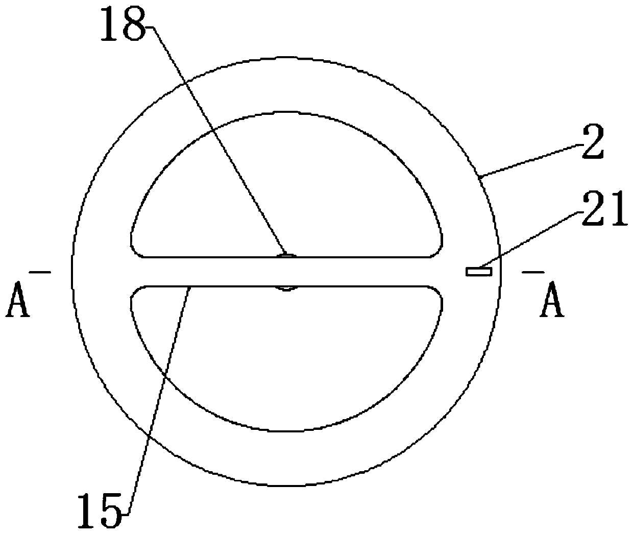 Sampling device for sampling and detecting of sewage treatment