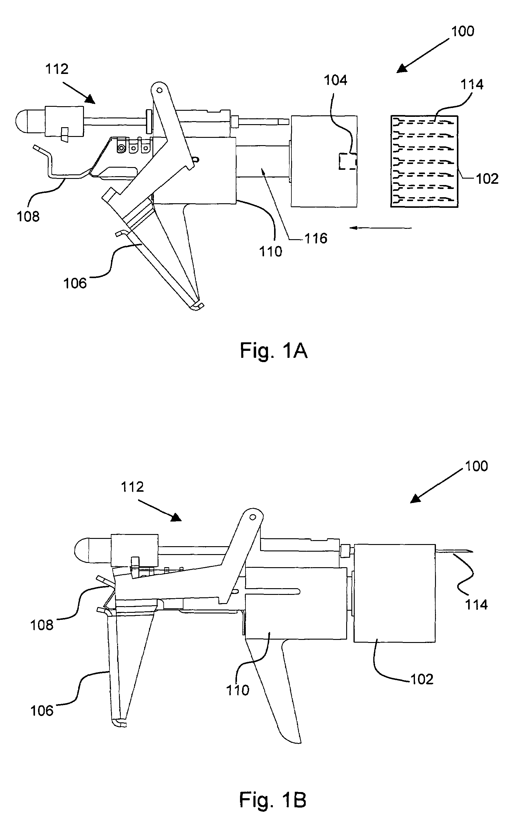 Fluid transfer device having removable needle cartridge