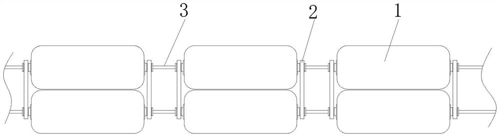 A device for intercepting river garbage