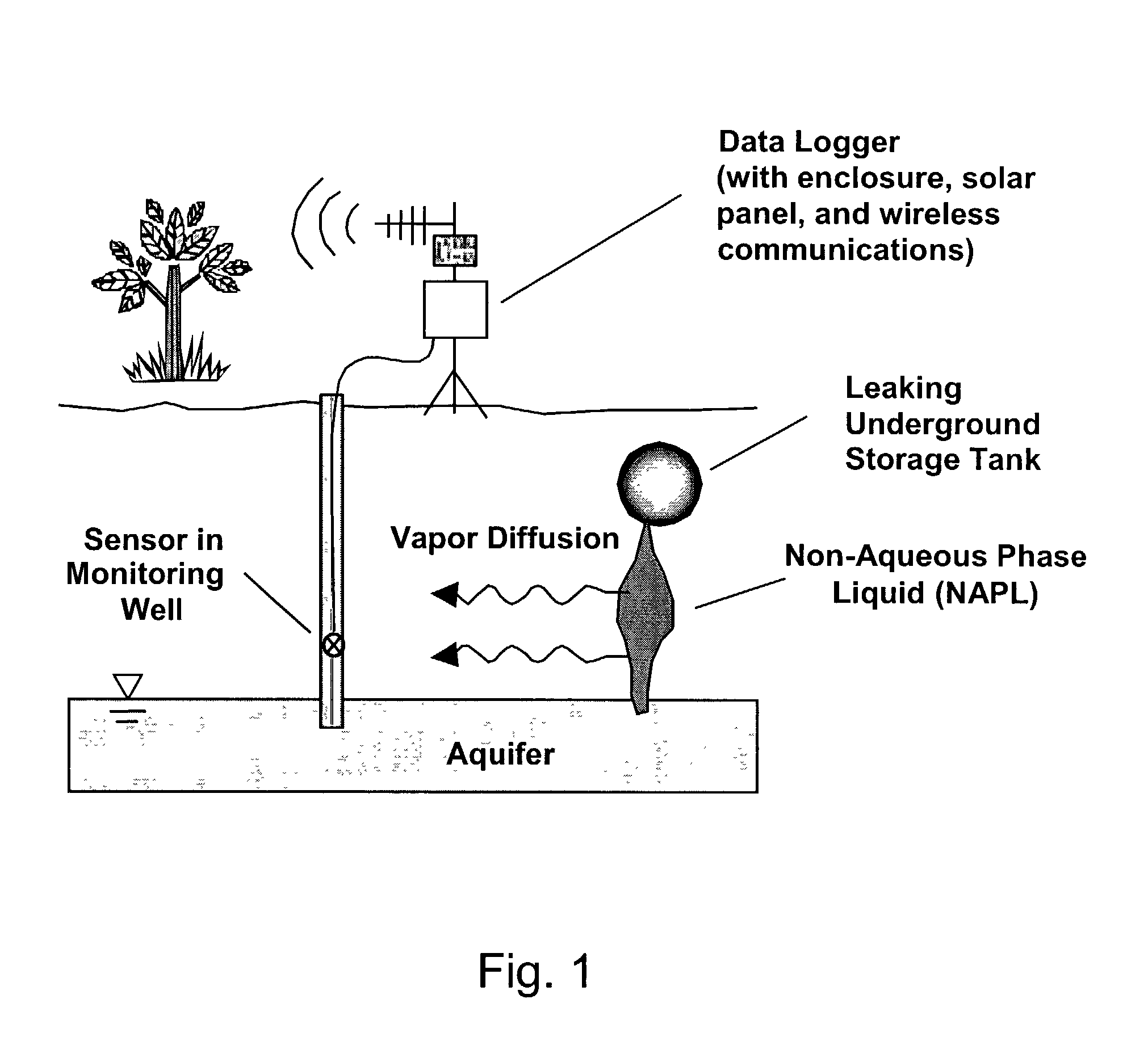 Methods for characterizing subsurface volatile contaminants using in-situ sensors