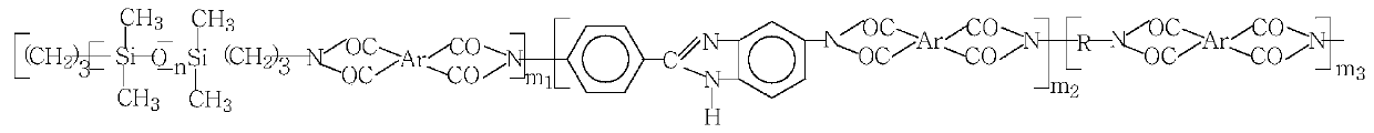 A kind of biphenyl type polyimide humidity sensitive capacitor and preparation method thereof