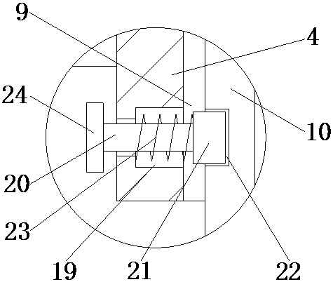 Silk fabric drying device