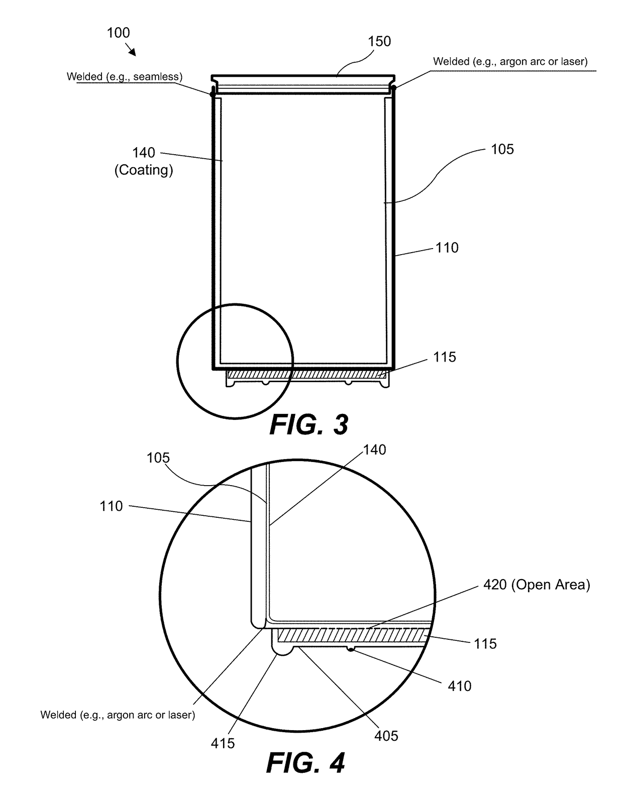 Microwaveable vessel