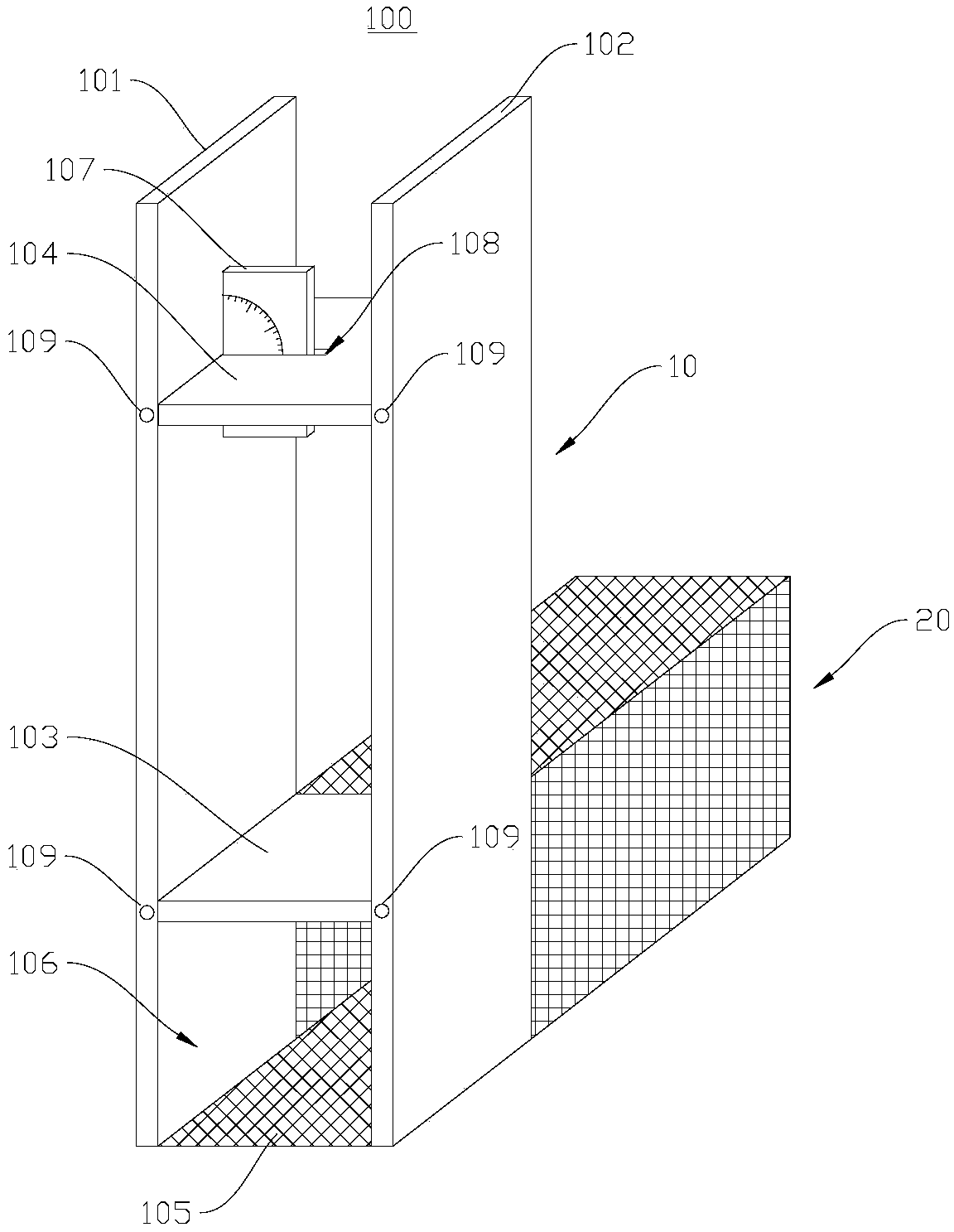 Adaptive bed load sampling device and transport rate measuring method