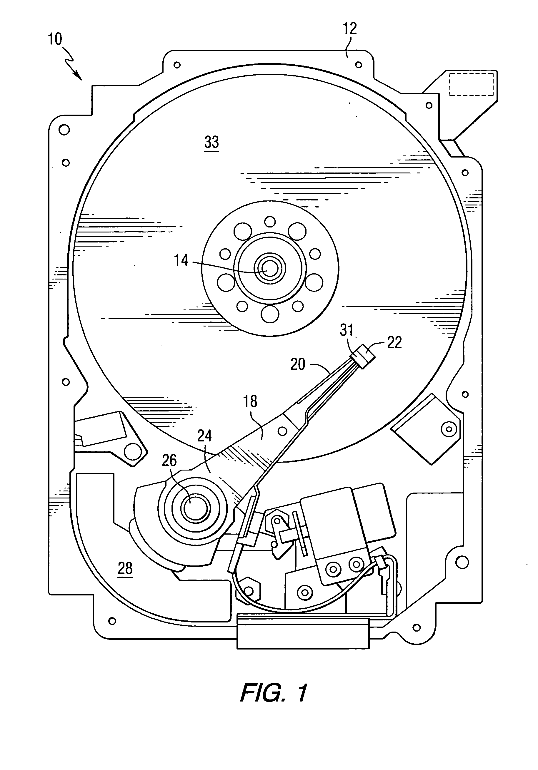 Photoconductive optical write driver for magnetic recording