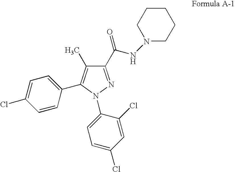 Combinations of substituted azetidinones and CB1 antagonists