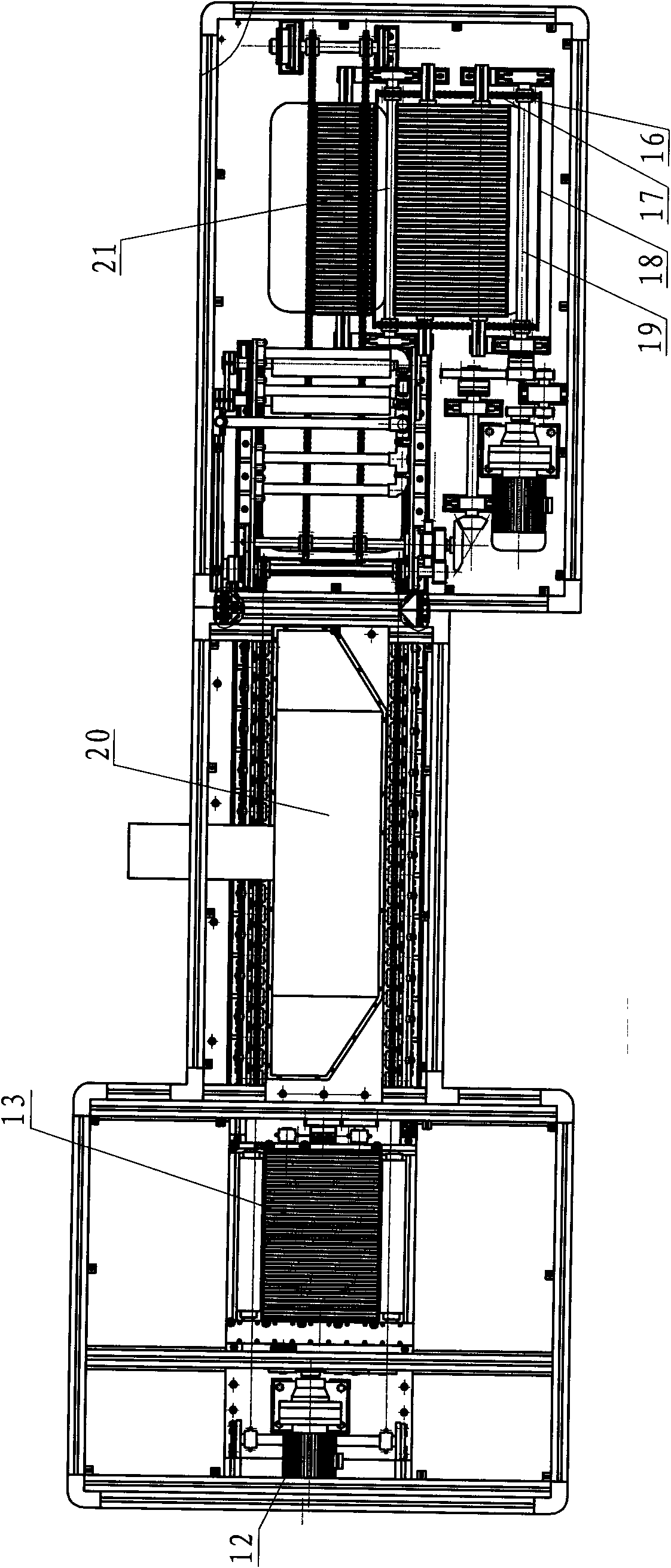 Fully automatic chopstick washing and sterilization integrated machine