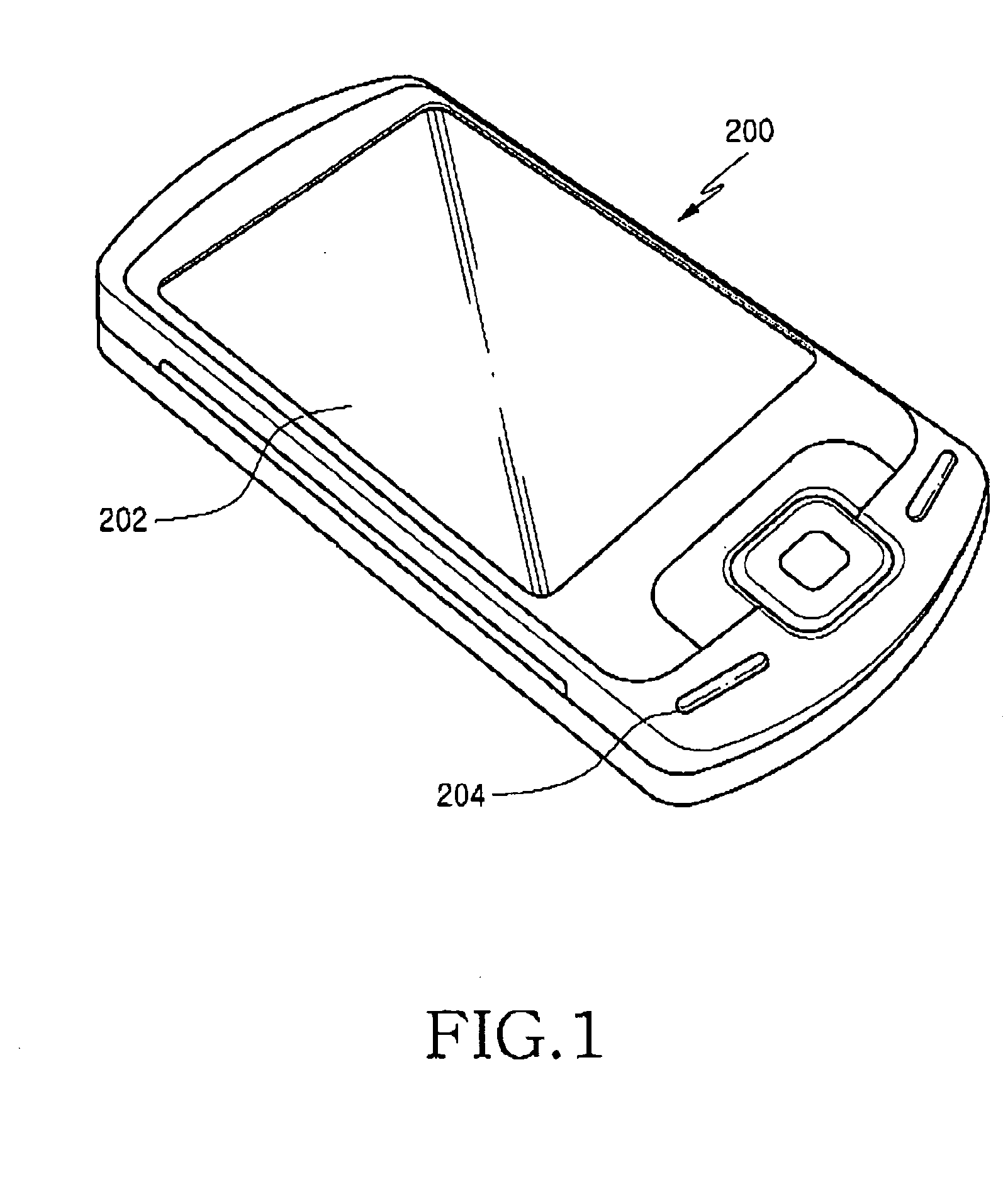 Sliding/swing-type portable digital communication apparatus