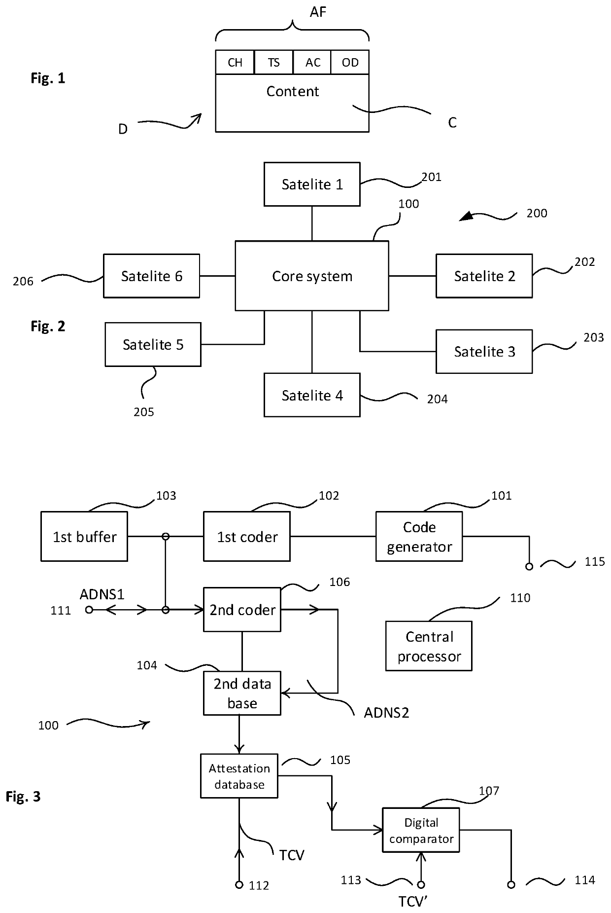 Method and system for determination of authenticity of an electronic document or copy thereof by comparing it with an earlier authentic version of the electronic document in question